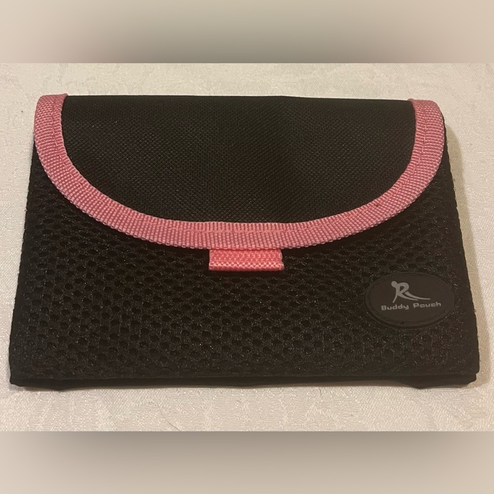 Buddy Pouch Black and Pink Women's Bag
